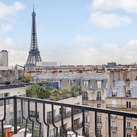 Eiffel Tower View Apartment Paris Exterior foto