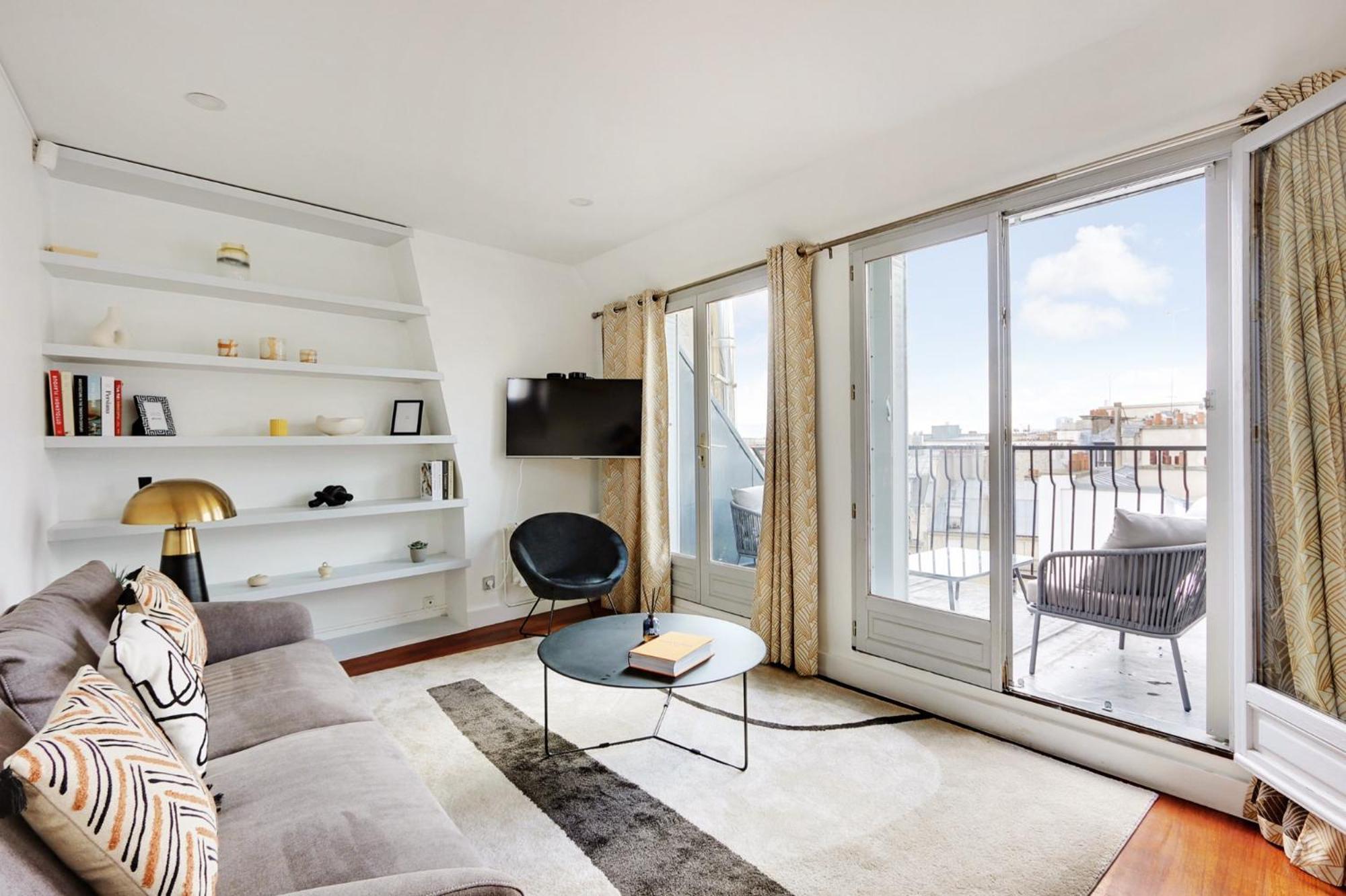 Eiffel Tower View Apartment Paris Exterior foto