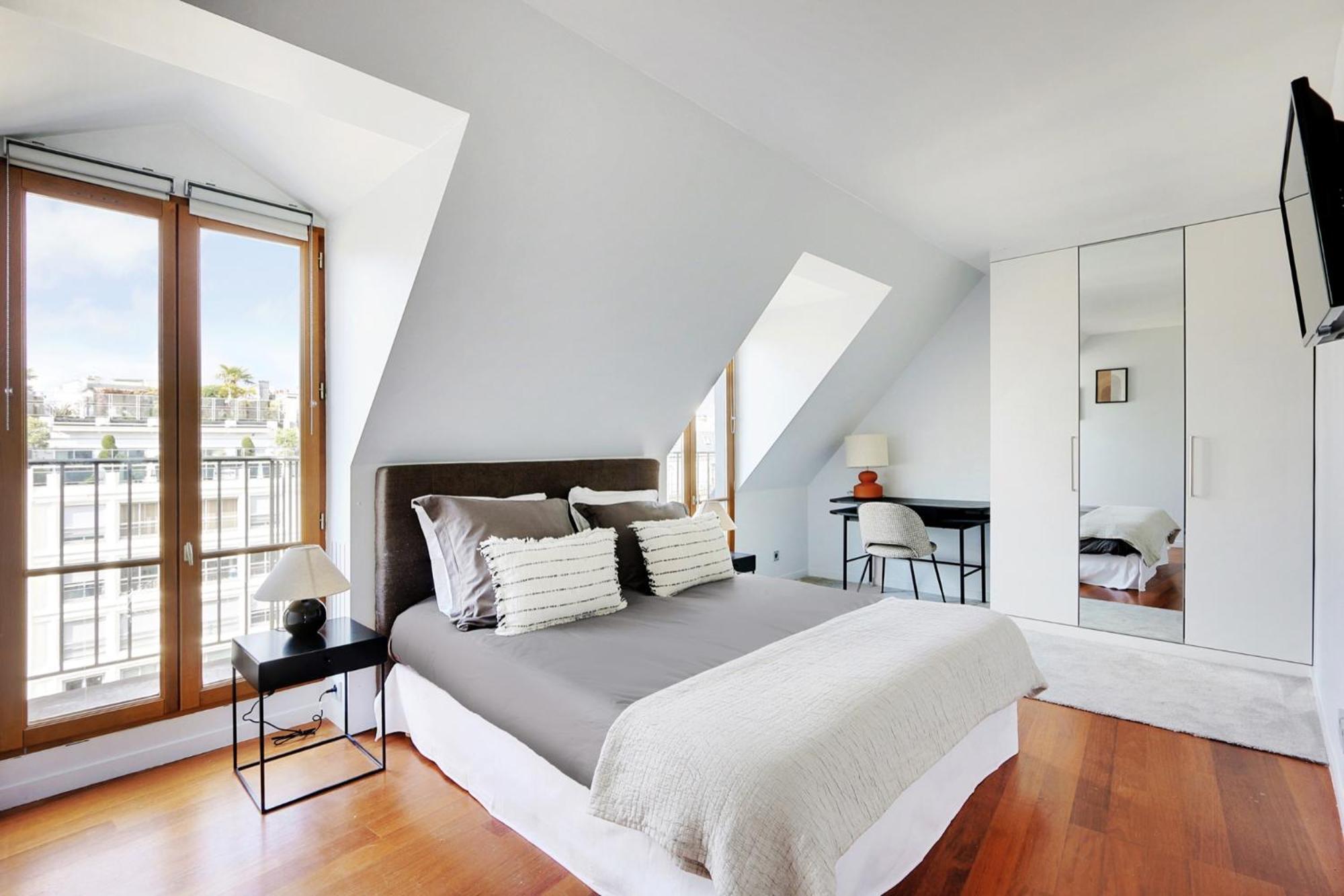 Eiffel Tower View Apartment Paris Exterior foto