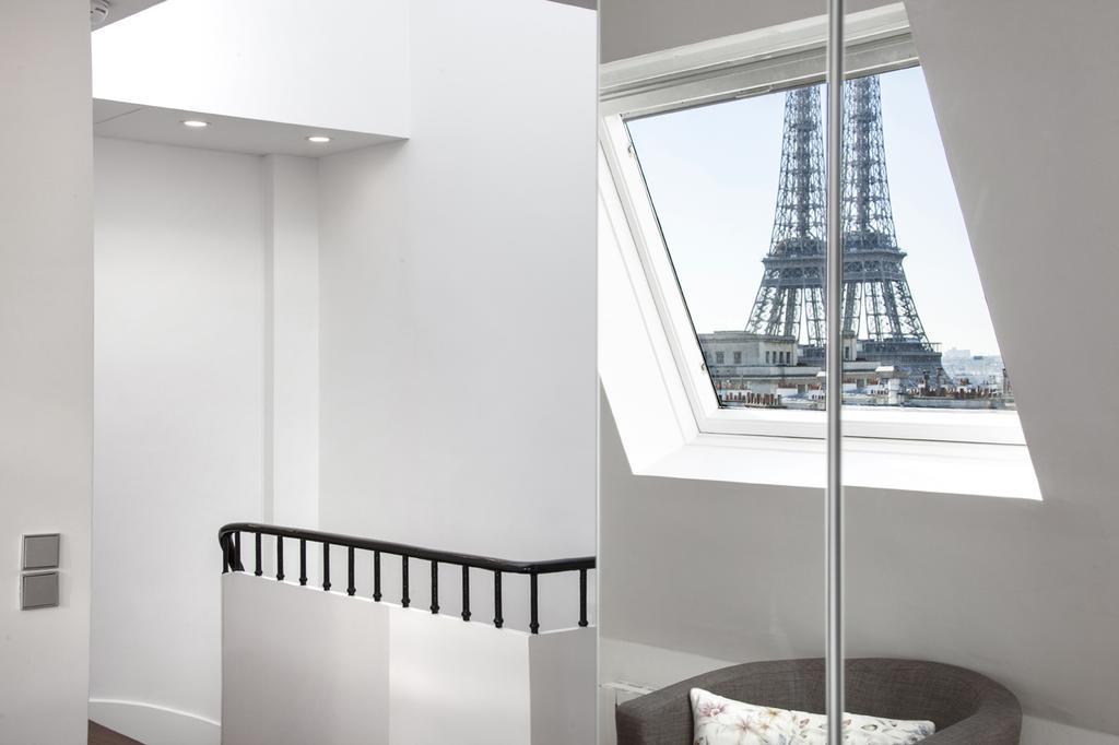 Eiffel Tower View Apartment Paris Exterior foto